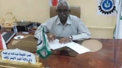 والي ولاية النيل الأبيض عمر الخليفة عبدالله