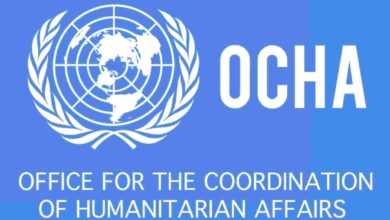 مكتب تنسيق الشؤون الإنسانية “اوتشا”،