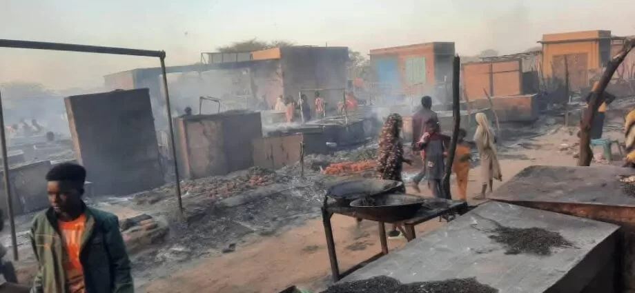 مخيم زمزم للنازحين